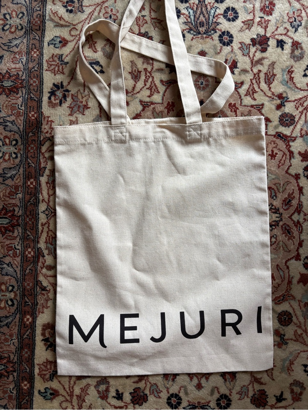 Nwot Mejuri Cotton Tote Bag